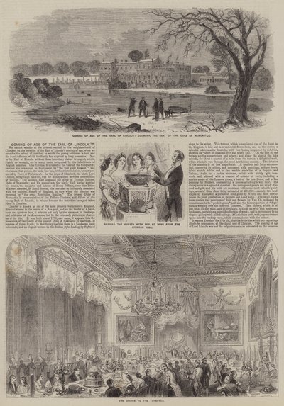 Mayoría de edad del Conde de Lincoln de Julian Portch